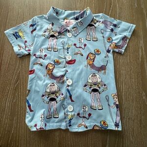 Disney Toy Story Bamboo Button Up Shirt